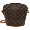 ルイ・ヴィトン LOUIS VUITTON ドルーオ M51290 ブラウン モノグラム/レザー レディース ショルダーバッグ