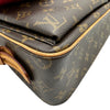 ルイ・ヴィトン LOUIS VUITTON ヴィバシテMM M51164 ブラウン モノグラム/レザー レディース ショルダーバッグ