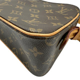 ルイ・ヴィトン LOUIS VUITTON ヴィバシテMM M51164 ブラウン モノグラム/レザー レディース ショルダーバッグ
