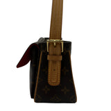 ルイ・ヴィトン LOUIS VUITTON ヴィバシテMM M51164 ブラウン モノグラム/レザー レディース ショルダーバッグ