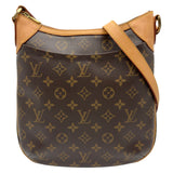 ルイ・ヴィトン LOUIS VUITTON オデオンPM M56390 ブラウン モノグラム/レザー レディース ショルダーバッグ
