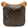 ルイ・ヴィトン LOUIS VUITTON オデオンPM M56390 ブラウン モノグラム/レザー レディース ショルダーバッグ