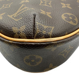 ルイ・ヴィトン LOUIS VUITTON オデオンPM M56390 ブラウン モノグラム/レザー レディース ショルダーバッグ
