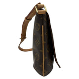 ルイ・ヴィトン LOUIS VUITTON ミュゼット・タンゴ ショート M51257 ブラウン モノグラム/レザー レディース ショルダーバッグ