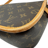 ルイ・ヴィトン LOUIS VUITTON ソローニュ M42250 ブラウン モノグラム/レザー レディース ショルダーバッグ