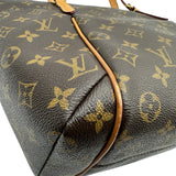 ルイ・ヴィトン LOUIS VUITTON トータリーPM M41016 ブラウン モノグラム レディース トートバッグ