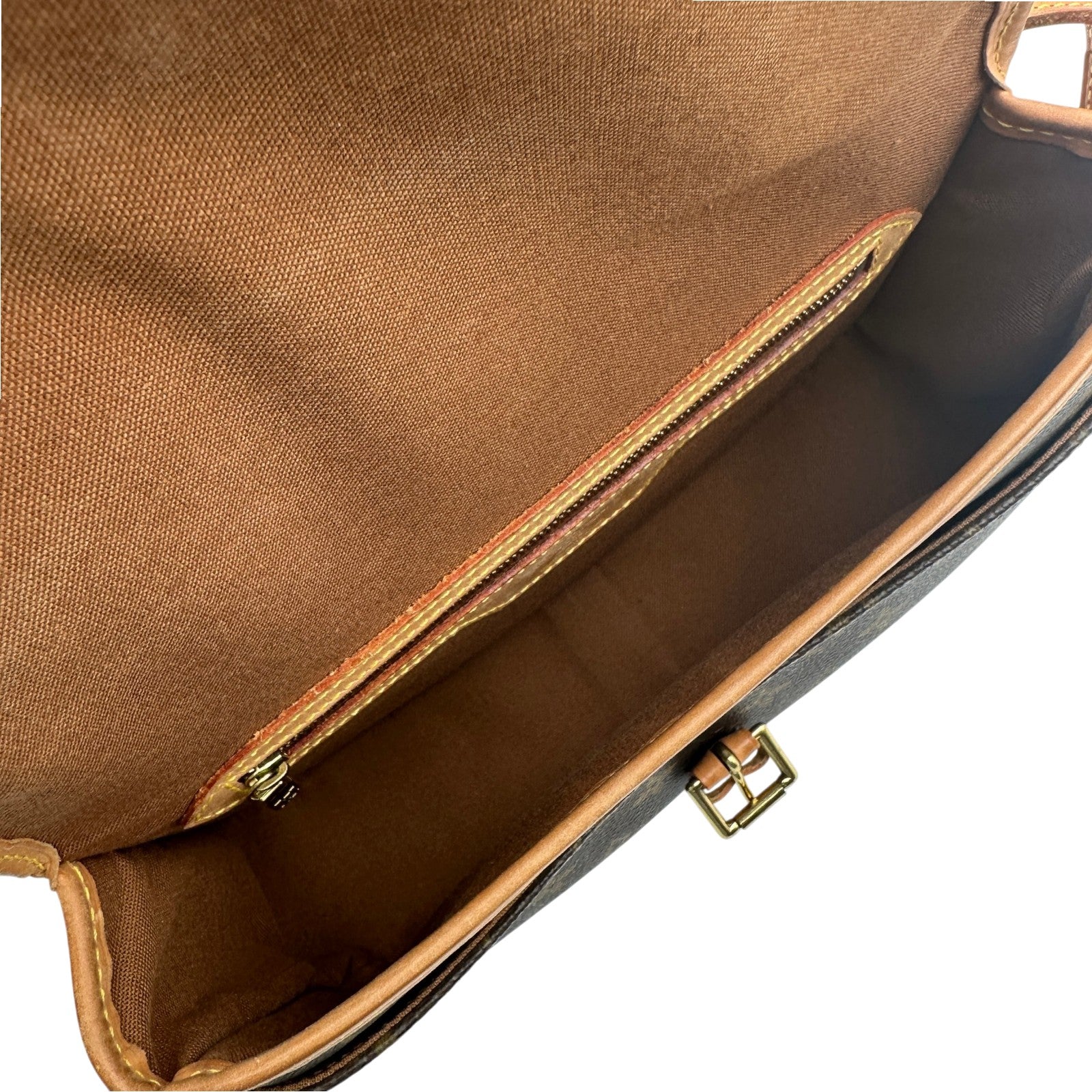 ルイ・ヴィトン LOUIS VUITTON ソローニュ M42250 ブラウン モノグラム