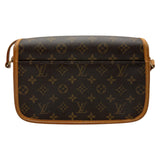 ルイ・ヴィトン LOUIS VUITTON ソローニュ M42250 ブラウン モノグラム/レザー レディース ショルダーバッグ