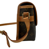 ルイ・ヴィトン LOUIS VUITTON ソローニュ M42250 ブラウン モノグラム/レザー レディース ショルダーバッグ
