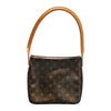 ルイ・ヴィトン LOUIS VUITTON ルーピングMM M51146 ブラウン モノグラム・キャンバス レディース ショルダーバッグ
