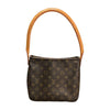ルイ・ヴィトン LOUIS VUITTON ルーピングMM M51146 ブラウン モノグラム・キャンバス レディース ショルダーバッグ