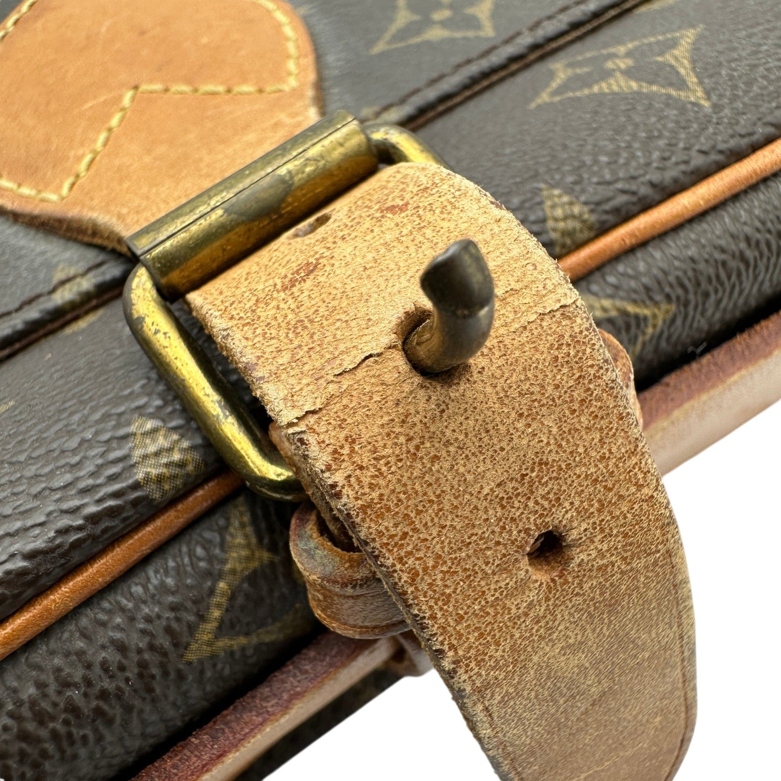 ルイ・ヴィトン LOUIS VUITTON カルトシエールGM M51252 ブラウン