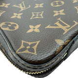 ルイ・ヴィトン LOUIS VUITTON ソフトトランク・メッセンジャーPM M68494 ブラウン モノグラム/レザー レディース メッセンジャーバッグ
