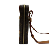 ルイ・ヴィトン LOUIS VUITTON ソフトトランク・メッセンジャーPM M68494 ブラウン モノグラム/レザー レディース メッセンジャーバッグ