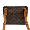 ルイ・ヴィトン LOUIS VUITTON ソフトトランク・メッセンジャーPM M68494 ブラウン モノグラム/レザー レディース メッセンジャーバッグ