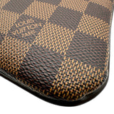 ルイ・ヴィトン LOUIS VUITTON ポシェット・プラット・ブルックリン N41100 ブラウン ダミエ/レザー メンズ ショルダーバッグ