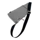 ルイ・ヴィトン LOUIS VUITTON アヴェニュー・スリングバッグ M30801 グラシエ　シルバー金具 タイガ メンズ ボディバッグ