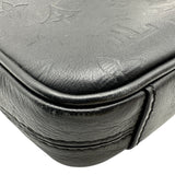 ルイ・ヴィトン LOUIS VUITTON ダヌーブPM M43681 ブラック モノグラムシャドウレザー メンズ ショルダーバッグ