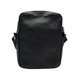 ルイ・ヴィトン LOUIS VUITTON ダヌーブPM M43681 ブラック モノグラムシャドウレザー メンズ ショルダーバッグ
