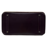 エルメス HERMES バーキン35 □J刻 レザン/シルバー金具 ボックスカーフ/ヴィブラート レディース ハンドバッグ
