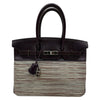エルメス HERMES バーキン35 □J刻 レザン/シルバー金具 ボックスカーフ/ヴィブラート レディース ハンドバッグ