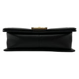 シャネル CHANEL ボーイシャネル25 A67086 28番台 ブラック ゴールド金具 キャビアスキン レディース ショルダーバッグ