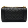 シャネル CHANEL ボーイシャネル25 A67086 28番台 ブラック ゴールド金具 キャビアスキン レディース ショルダーバッグ