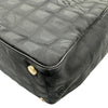 シャネル CHANEL ニュートラベルライントートMM A15991 9番台 ブラック ナイロンジャガード レディース トートバッグ