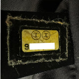 シャネル CHANEL ニュートラベルライントートMM A15991 9番台 ブラック ナイロンジャガード レディース トートバッグ