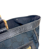 グッチ GUCCI GGキャンバスアビートトートバッグ 146247 ブラック ゴールド金具 GGキャンバス レディース トートバッグ