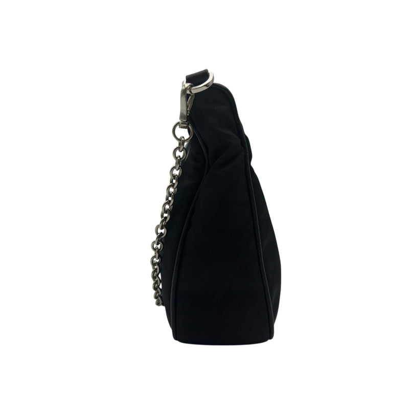プラダ PRADA Re-Edition2005 バッグ 1BH204 ブラック シルバー金具