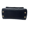 シャネル CHANEL マトラッセ ココハンドルXXS AS2215 31番 ネイビー ゴールド金具 キャビアスキン/リザード レディース ハンドバッグ