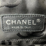 シャネル CHANEL カンボンライン フラットトートバッグ A28126 ベージュ/ブラック ラムスキン レディース トートバッグ
