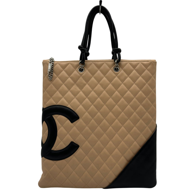 シャネル CHANEL カンボンライン フラットトートバッグ A28126