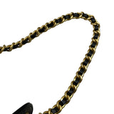 シャネル CHANEL シャネル25 スモール ハンドバッグ AS5293 ブラック/ゴールド金具 シャイニーカーフ レディース ショルダーバッグ