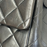 シャネル CHANEL マトラッセ フラップバックパック 4番台 ブラック ゴールド金具 ラムスキン レディース リュック・デイパック