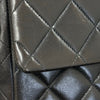 シャネル CHANEL マトラッセ フラップバックパック 4番台 ブラック ゴールド金具 ラムスキン レディース リュック・デイパック