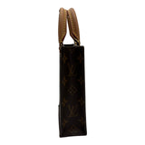 ルイ・ヴィトン LOUIS VUITTON プティット・サックプラ M69442 ブラウン モノグラム/レザー レディース ショルダーバッグ