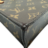 ルイ・ヴィトン LOUIS VUITTON プティット・サックプラ M69442 ブラウン モノグラム/レザー レディース ショルダーバッグ