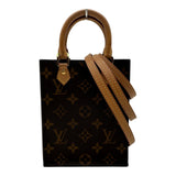 ルイ・ヴィトン LOUIS VUITTON プティット・サックプラ M69442 ブラウン モノグラム/レザー レディース ショルダーバッグ