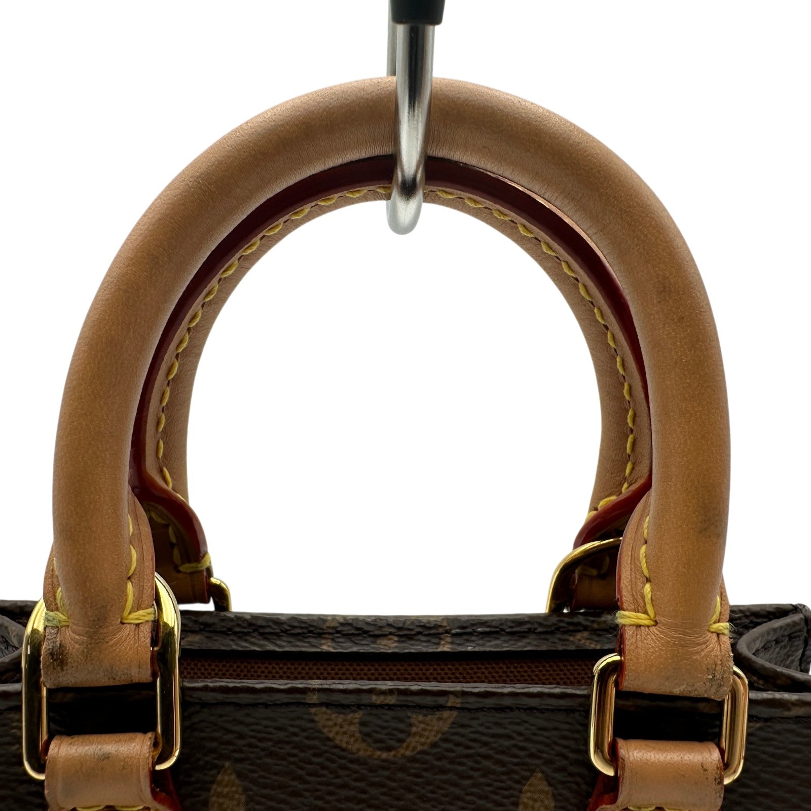 ルイヴィトン モノグラム LOUIS VUITTON プティット・サックプラ ハンドバッグ/ショルダーバッグ 2WAY M69442 ブラウン【中古】 ルイ・ヴィトン LOUIS VUITTON プティット・サックプラ M69442