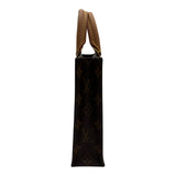ルイ・ヴィトン LOUIS VUITTON プティット・サックプラ M69442 ブラウン モノグラム/レザー レディース ショルダーバッグ
