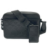 ルイ・ヴィトン LOUIS VUITTON デュオ・メッセンジャー M69827 ブラック モノグラム・シャドウ メンズ ショルダーバッグ