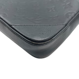 ルイ・ヴィトン LOUIS VUITTON デュオ・メッセンジャー M69827 ブラック モノグラム・シャドウ メンズ ショルダーバッグ