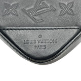 ルイ・ヴィトン LOUIS VUITTON デュオ・メッセンジャー M69827 ブラック モノグラム・シャドウ メンズ ショルダーバッグ