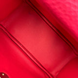 エルメス HERMES リンディ ミニ Y刻印 ローズメキシコ シルバー金具 トリヨンクレマンス レディース ショルダーバッグ