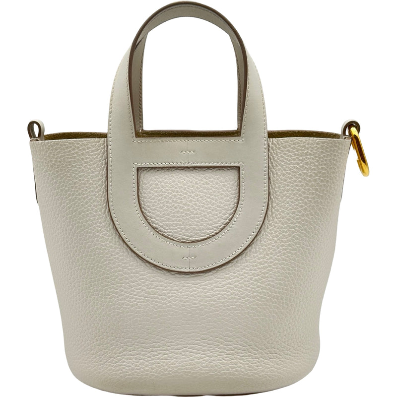 エルメス HERMES インザループ18 W刻 クレ ゴールド金具 トリヨン