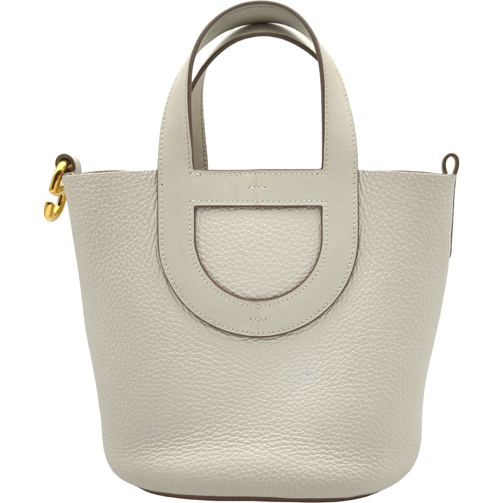 エルメス HERMES インザループ18 W刻 クレ ゴールド金具 トリヨン