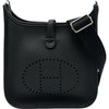 エルメス HERMES エヴリン23 K刻 ブラック シルバー金具 トリヨンクレマンス ユニセックス ショルダーバッグ