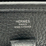 エルメス HERMES エヴリン23 K刻 ブラック シルバー金具 トリヨンクレマンス ユニセックス ショルダーバッグ